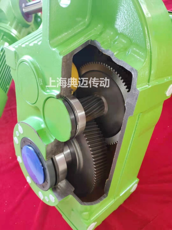  F系列平行軸減速機內部結構圖
