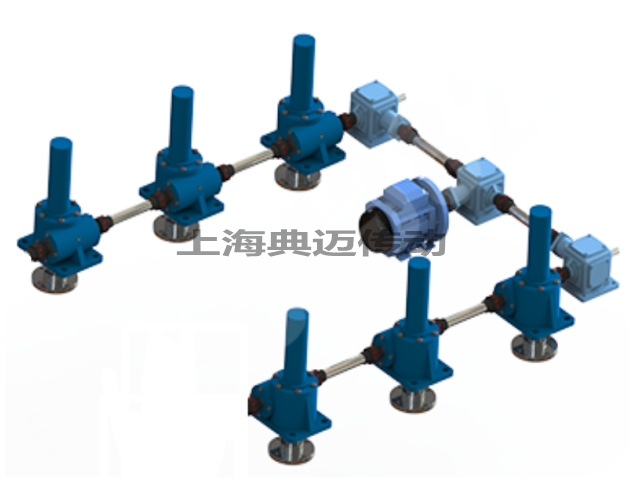 六臺聯動絲桿升降機平臺 絲杠升降平臺