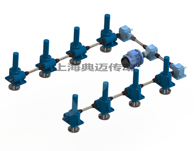 八臺(tái)聯(lián)動(dòng)絲桿升降機(jī)平臺(tái) 絲杠升降平臺(tái)